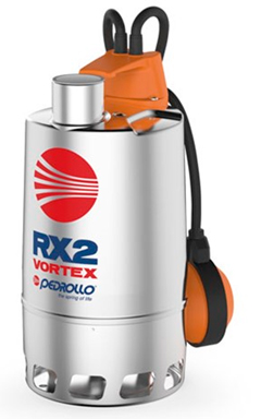 Погружные дренажные насосы Pedrollo RX VORTEX для грязной воды